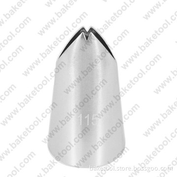 Stainless steel304 cake decorating Large Leaf nozzle #115